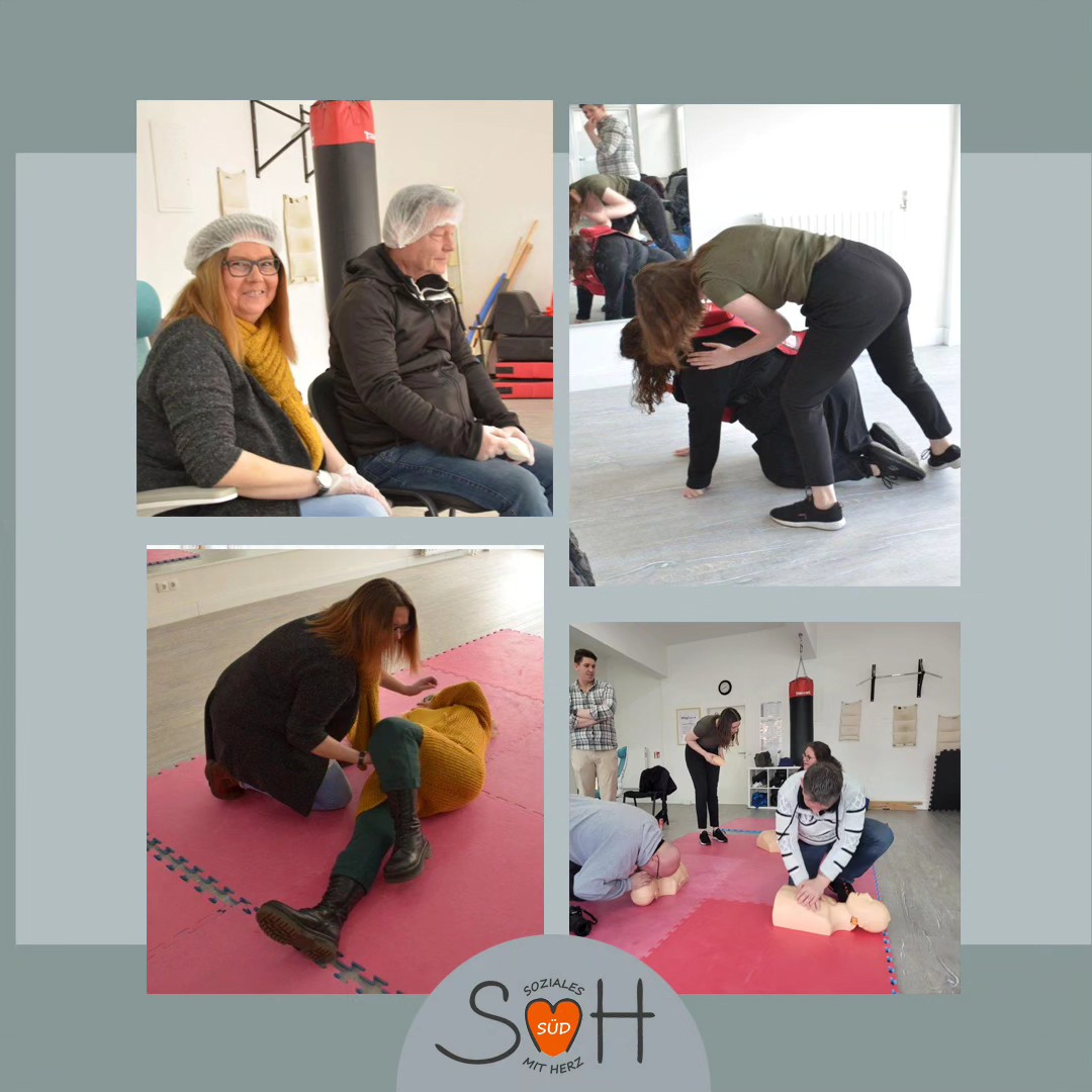 Wann beginnt Erste-Hilfe🩹? Wie wird eine Herzdruckmassage richtig durchgeführt und wie verhalte ich mich an einem Unfallort?
Diesen und ähnlichen Fragen sind wir bei einer Auffrischung des Erste-Hilfe-Kurs in Schleswig auf den Grund gegangen.
Ein insgesamt sehr spannender, lehrreicher und unterhaltsamer Tag für das Team von SMH Süd. 💡🤓
#erstehilfekurs #erstehilfe #herzdruckmassage #SozialesmitHerzSüd #Schulbegleitung #schulbegleitunginSH
